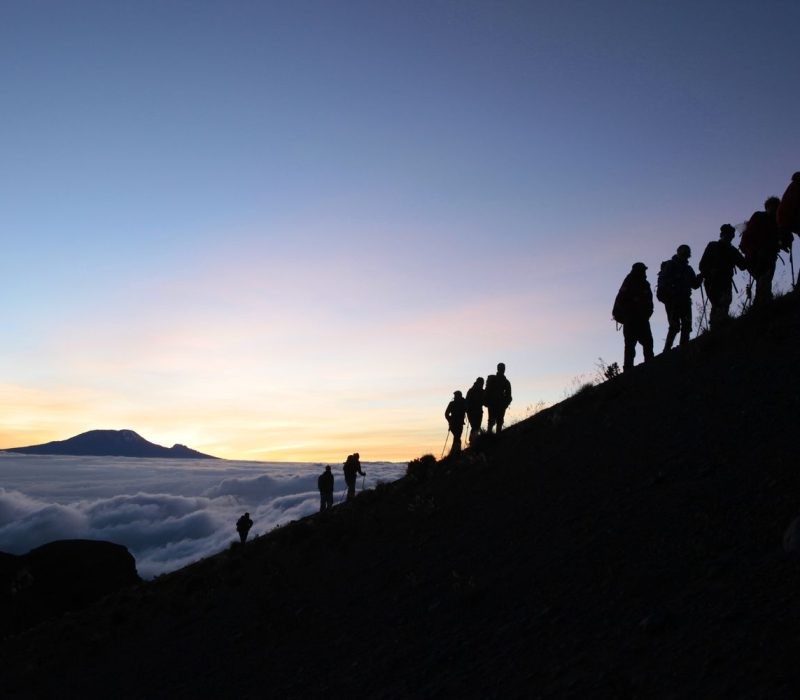 Meru climbing